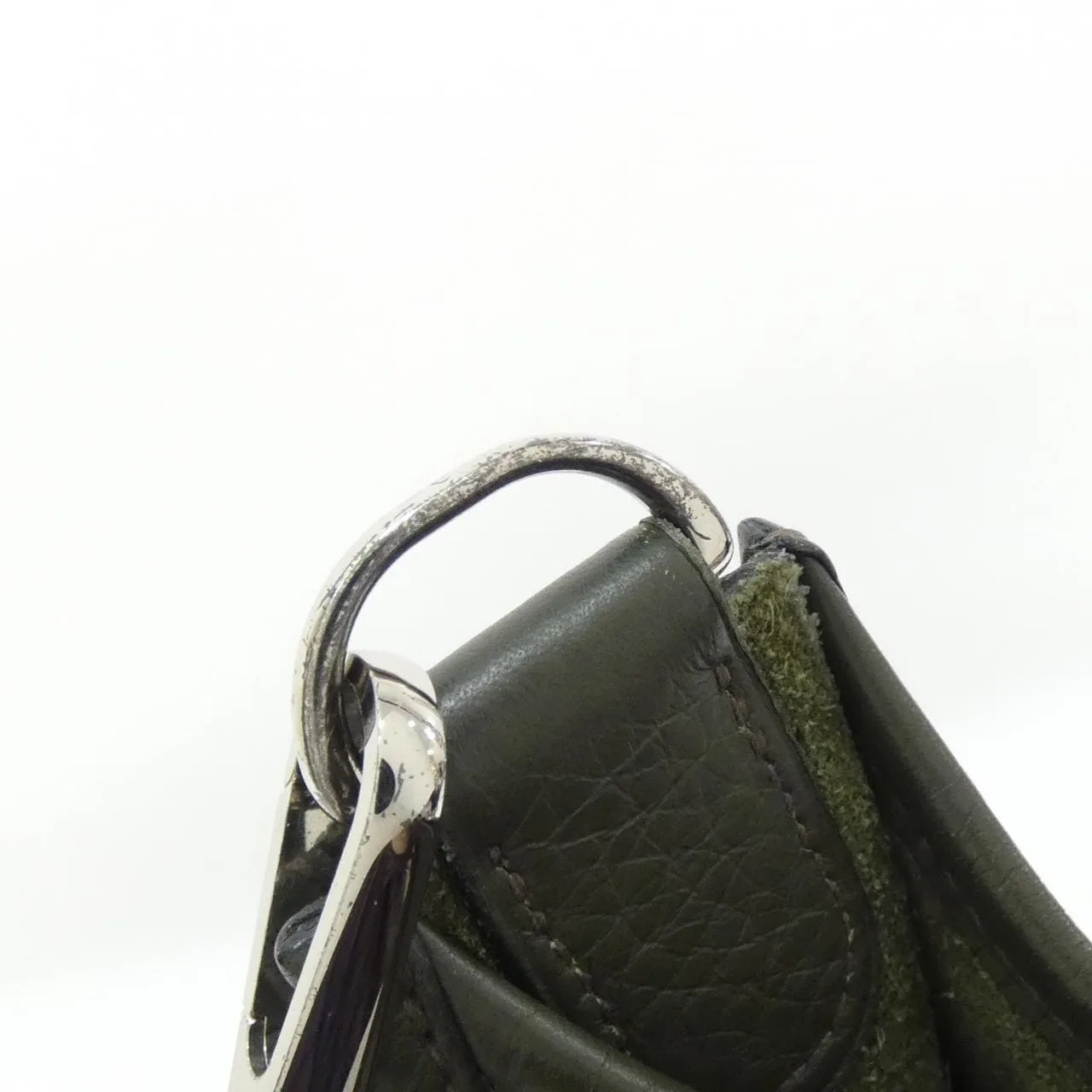 HERMES Evelyne 043768CK Shoulder Clemence Black Clemence Leather Rank A - Thumbnail 5