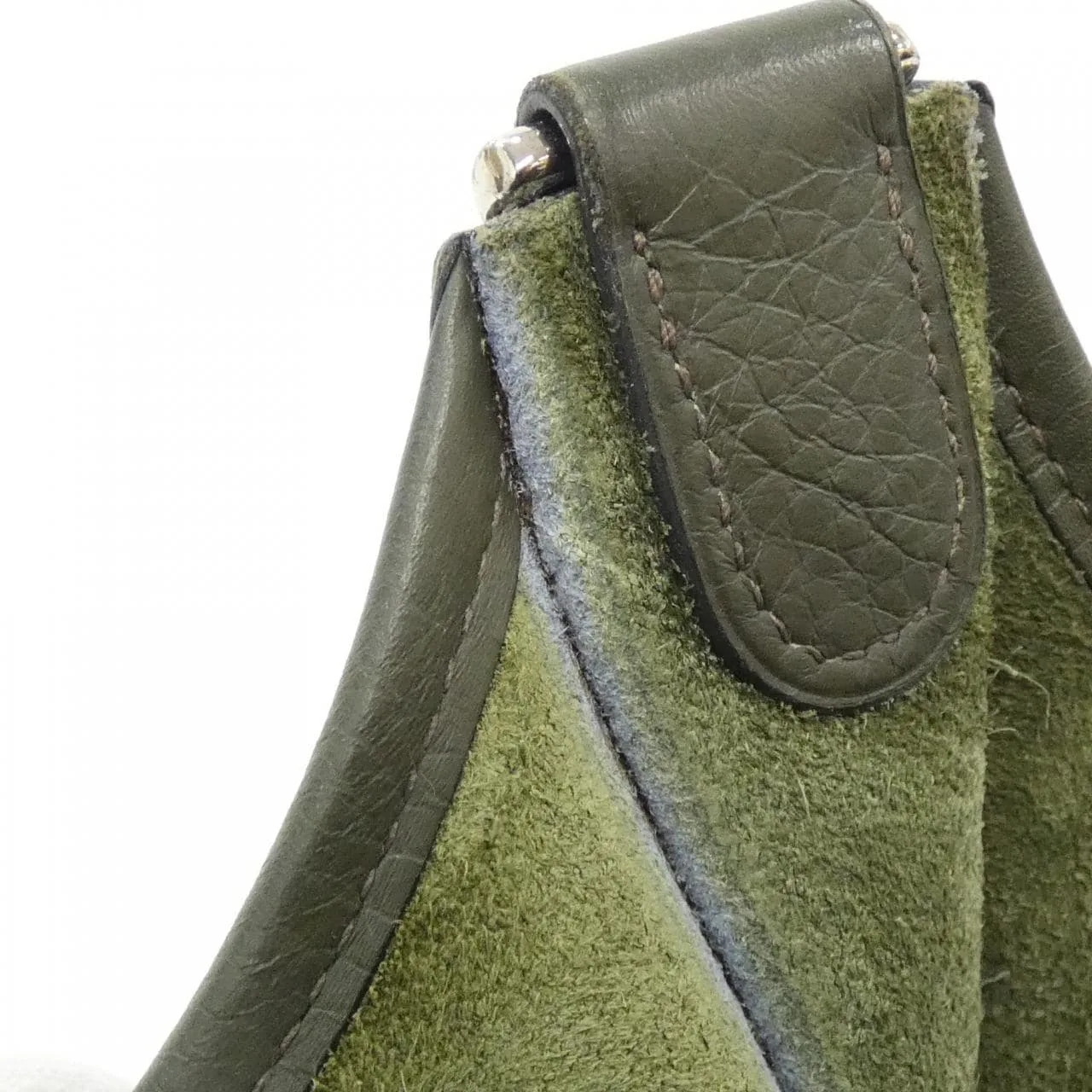 HERMES Evelyne 043768CK Shoulder Clemence Black Clemence Leather Rank A - Thumbnail 7