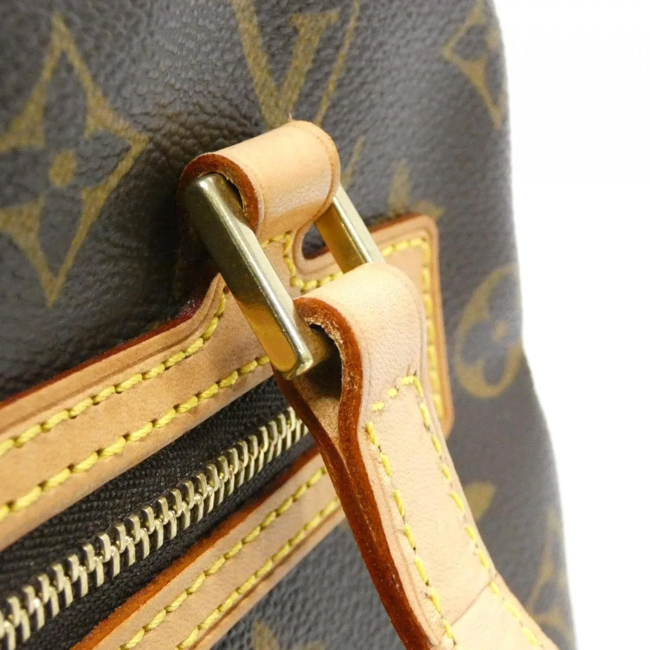 LOUIS VUITTON M51182 Shoulder Monogram 黑色 Monogram 中古品A - 縮圖 4