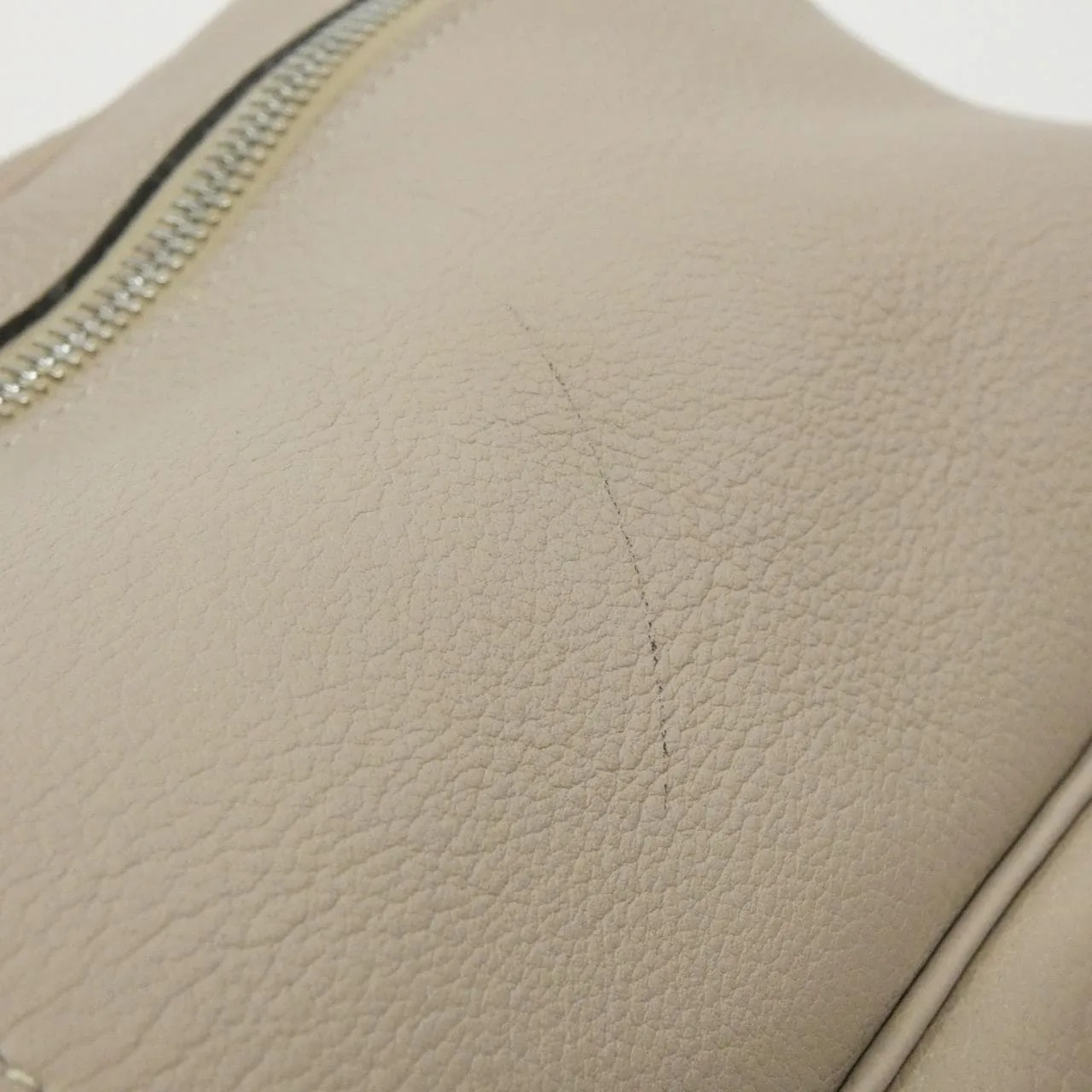 HERMES Bag Clemence Black Clemence Leather Rank B - Thumbnail 3