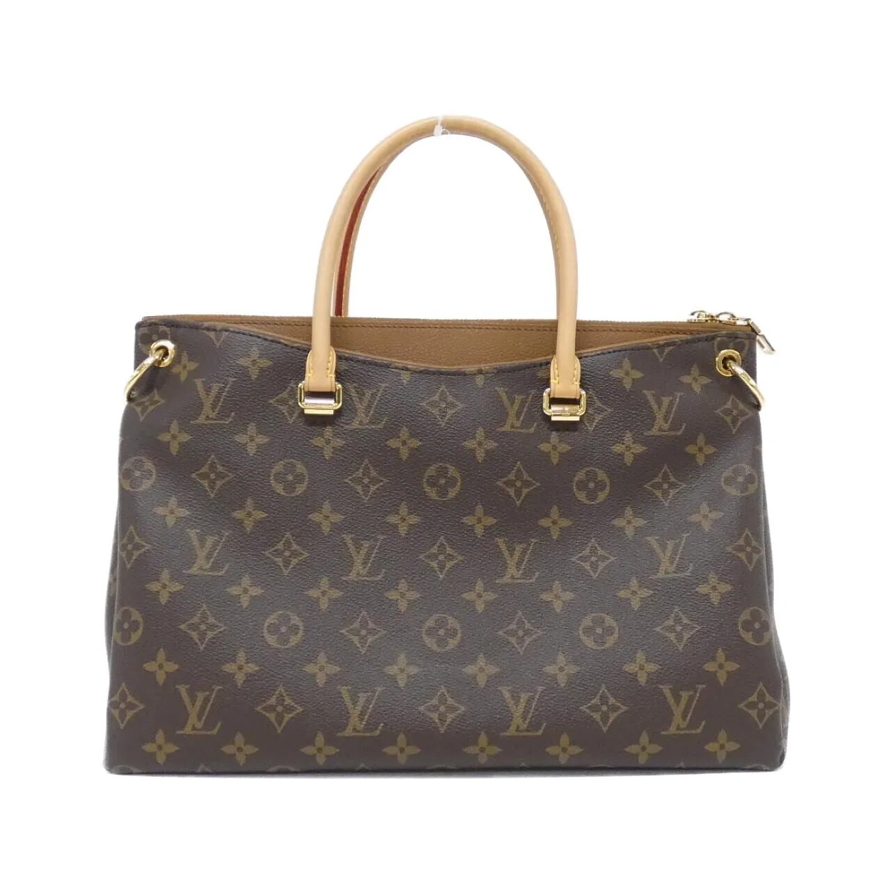 LOUIS VUITTON M40907 Handbag Monogram 黑色 Monogram 中古品A - 縮圖 2