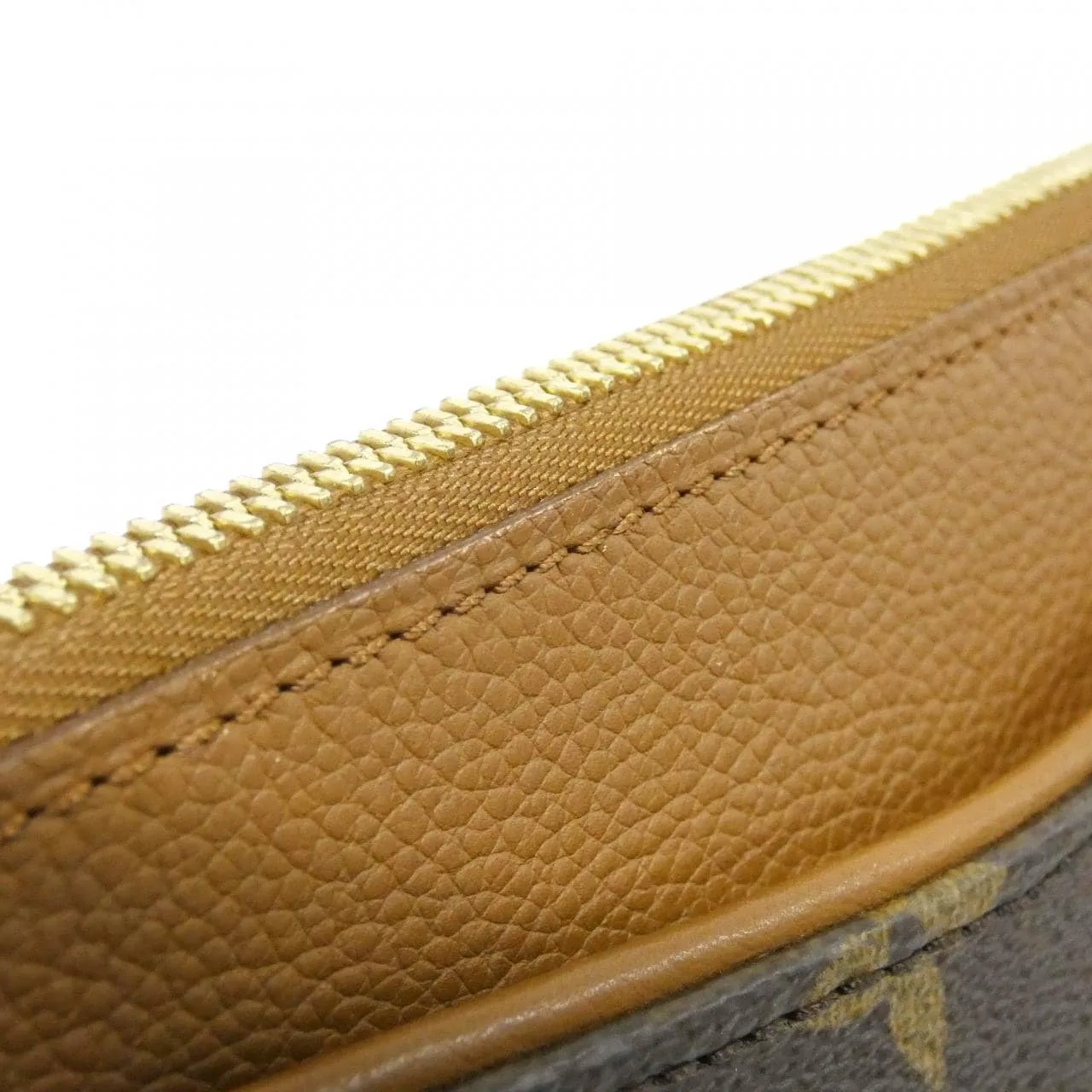 LOUIS VUITTON M40907 Handbag Monogram 黑色 Monogram 中古品A - 縮圖 5