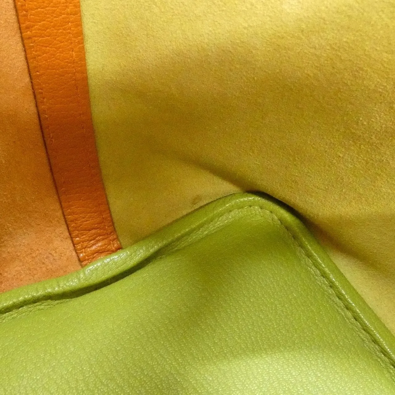 HERMES Picotin 047601CK Handbag Orange Rank A - Thumbnail 7