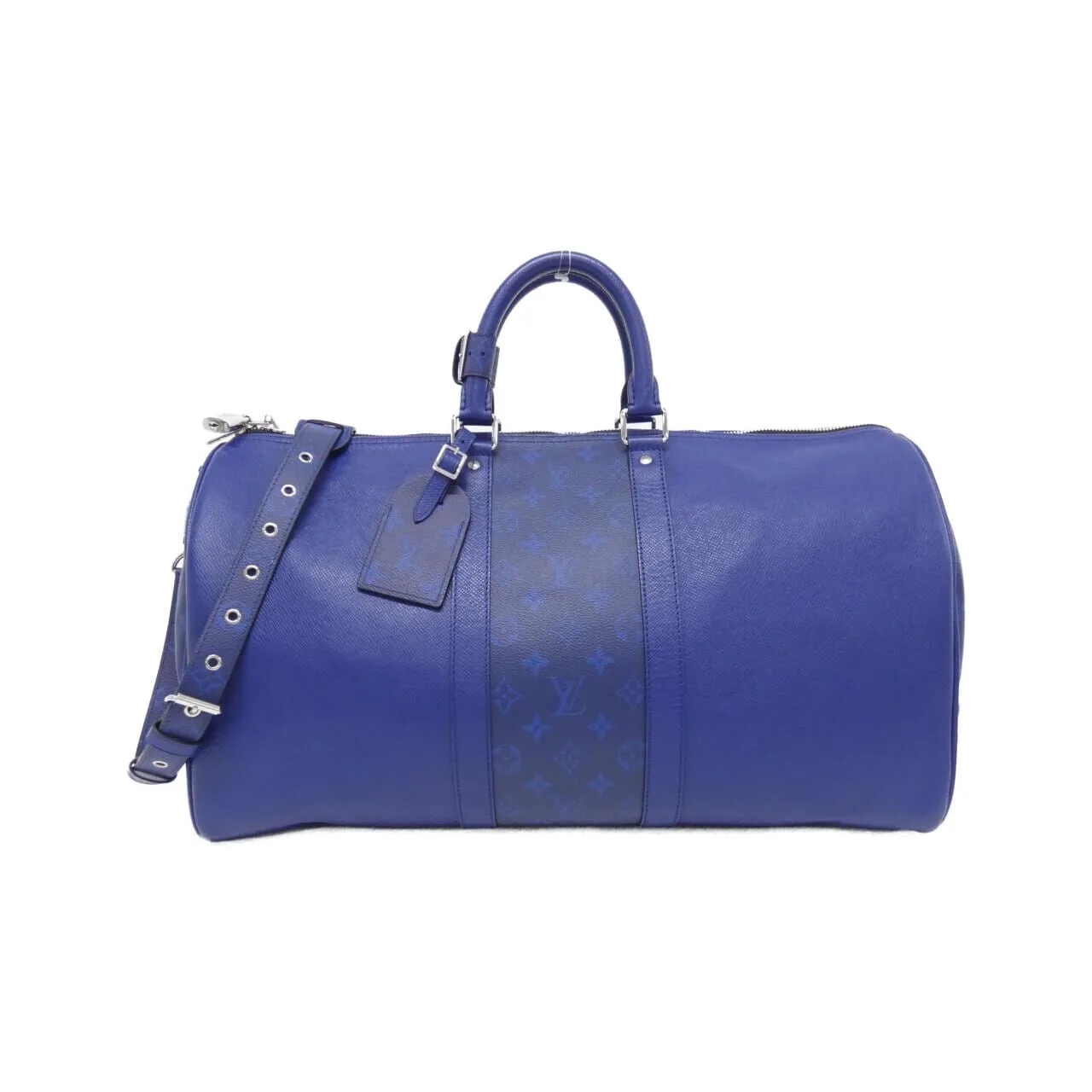 LOUIS VUITTON Keepall M53766 Boston Canvas Black
