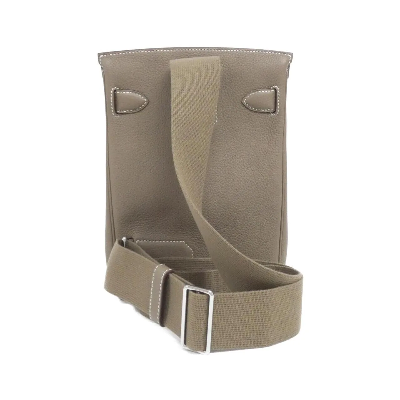 HERMES 083589CK Shoulder Togo Etoupe Togo Leather Rank A - Thumbnail 2