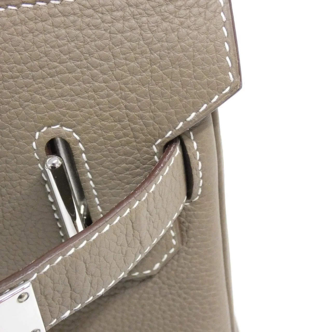 HERMES 083589CK Shoulder Togo Etoupe Togo Leather Rank A - Thumbnail 5