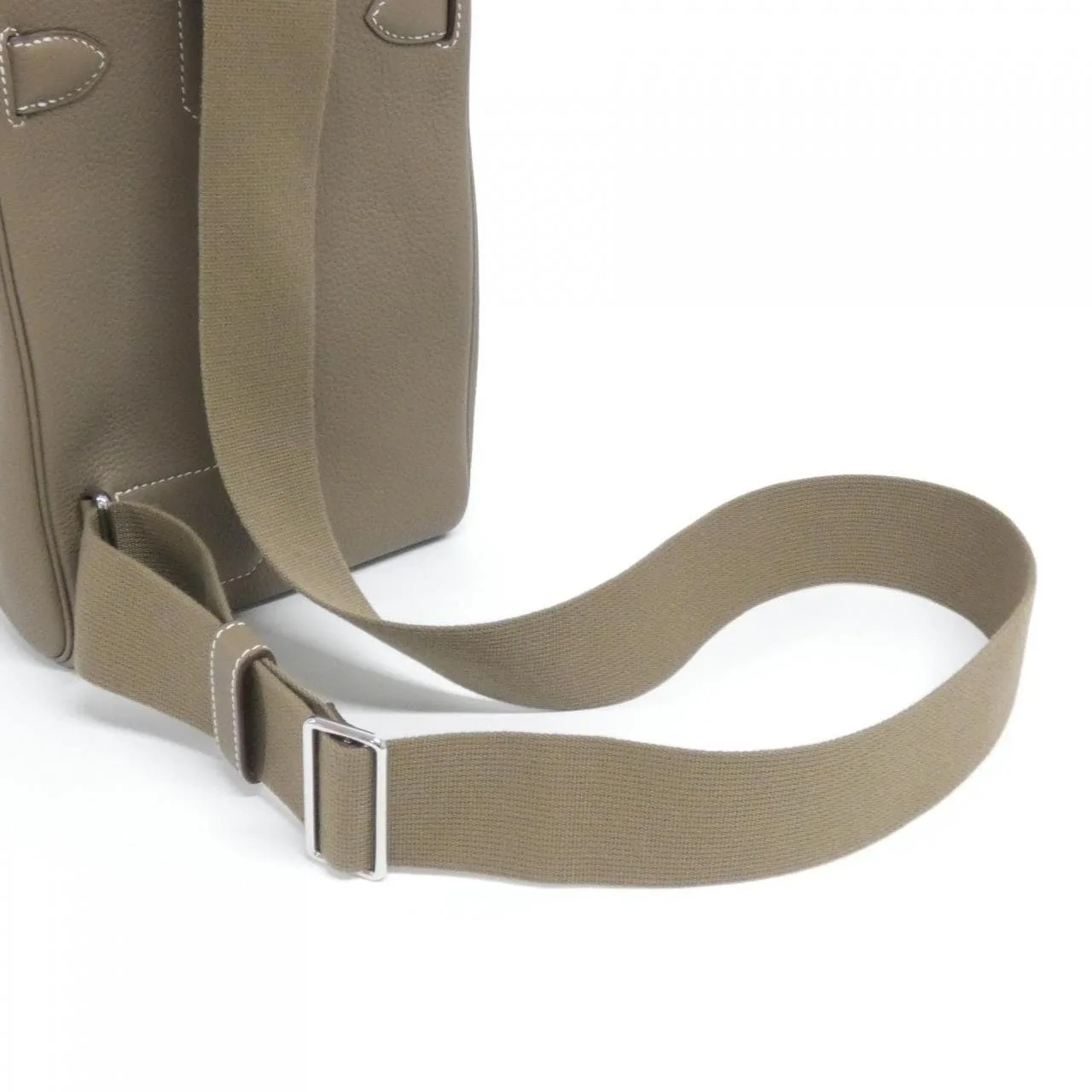 HERMES 083589CK Shoulder Togo Etoupe Togo Leather Rank A - Thumbnail 8