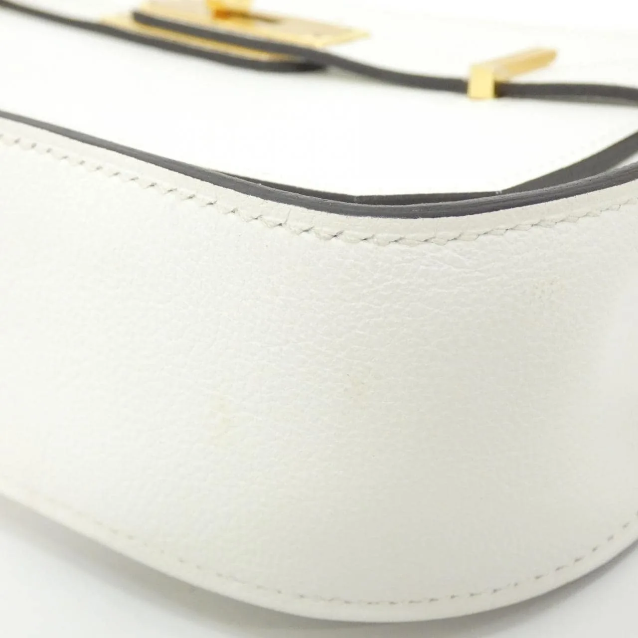 HERMES 084047CC Shoulder White Rank A - Thumbnail 3