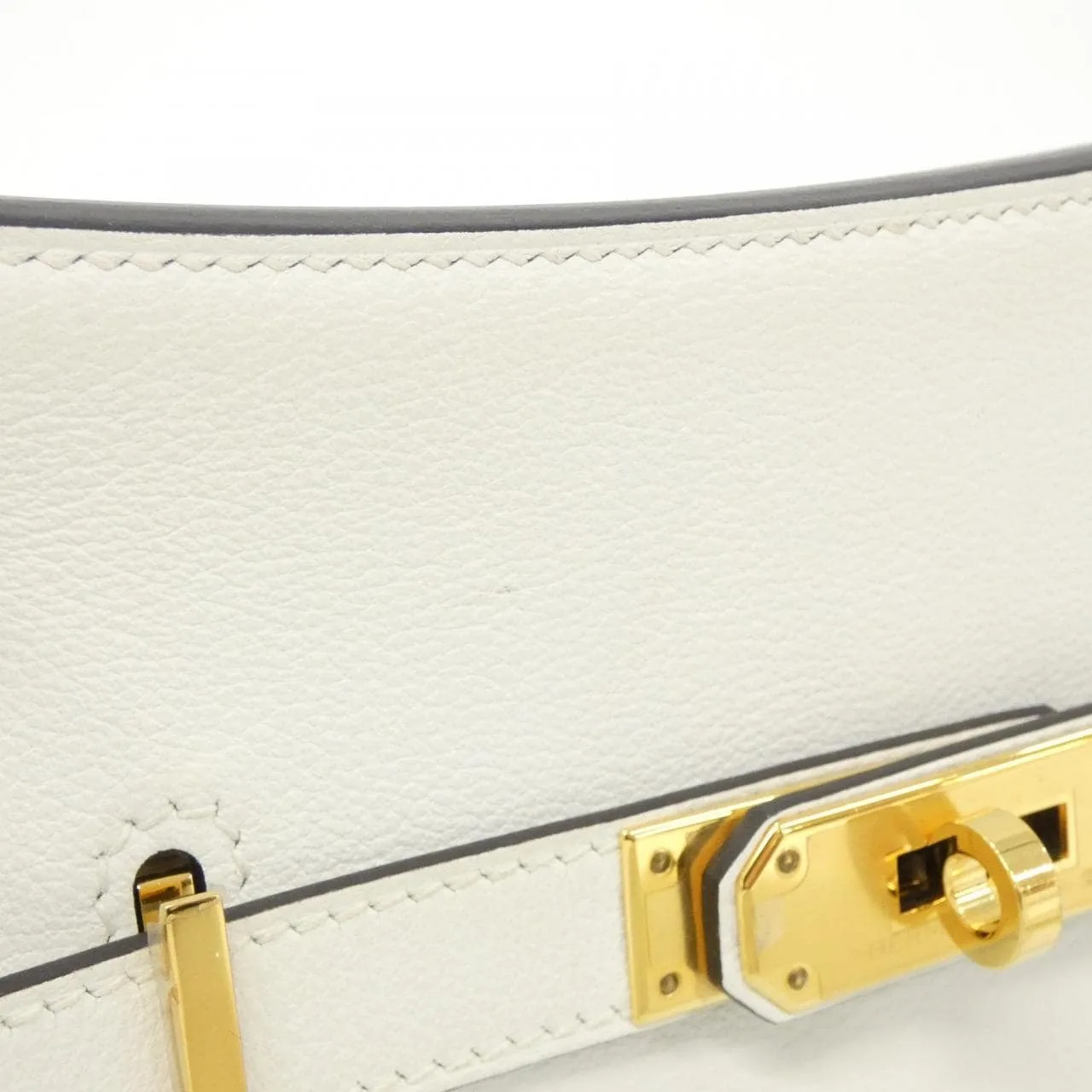 HERMES 084047CC Shoulder White Rank A - Thumbnail 4