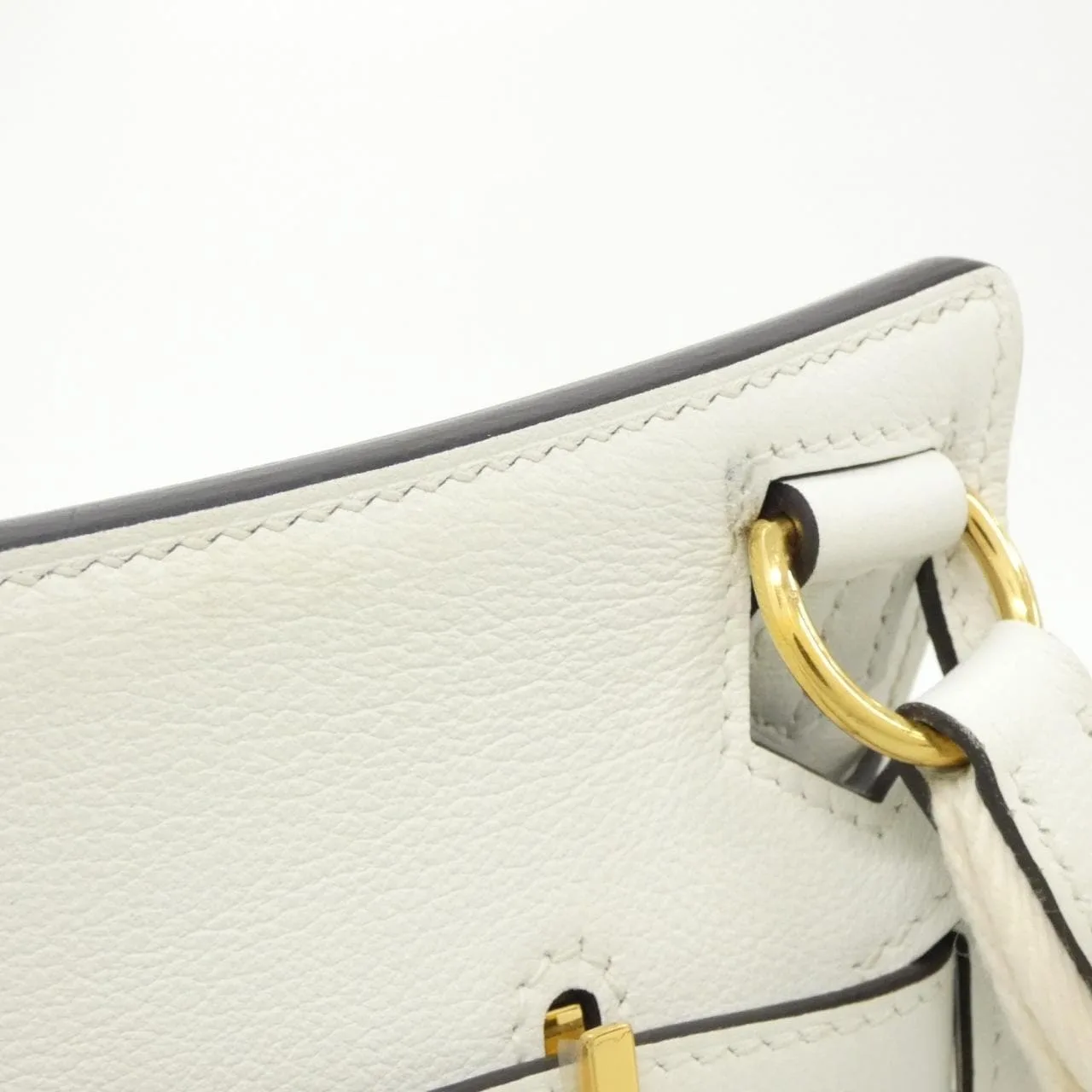 HERMES 084047CC Shoulder White Rank A - Thumbnail 7