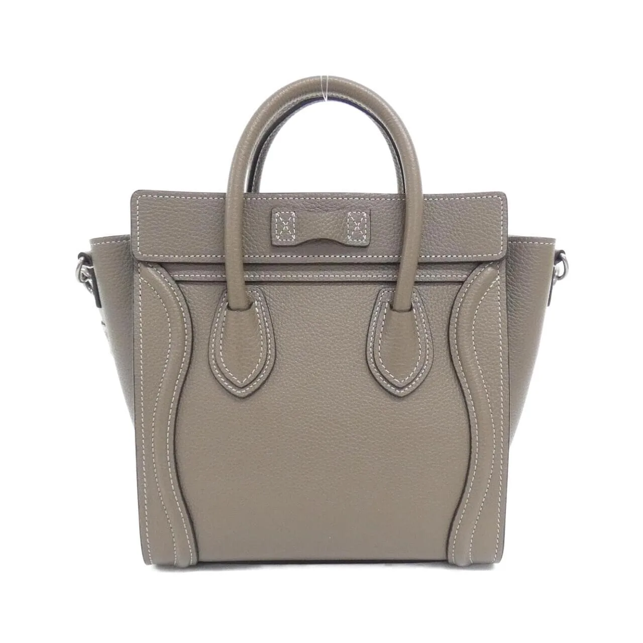 CELINE Luggage 189243DRU 手提包 黑色 中古品A - 縮圖 2