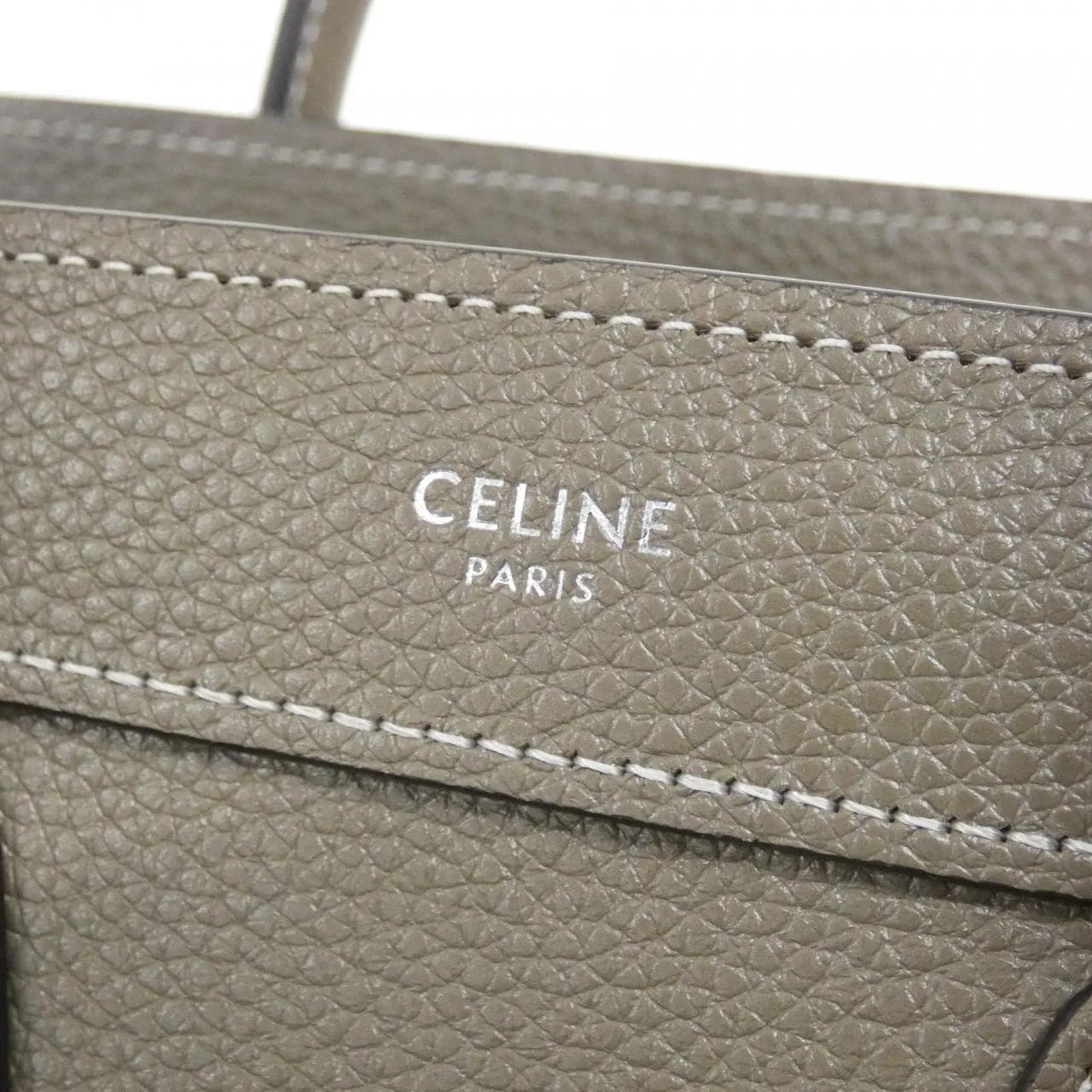 CELINE Luggage 189243DRU 手提包 黑色 中古品A - 縮圖 4