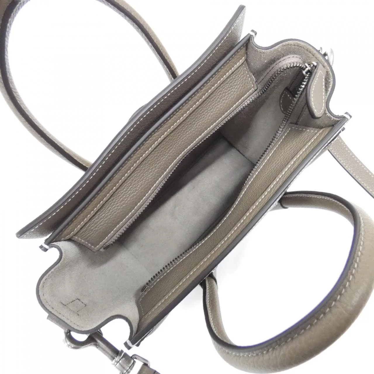 CELINE Luggage 189243DRU 手提包 黑色 中古品A - 縮圖 8