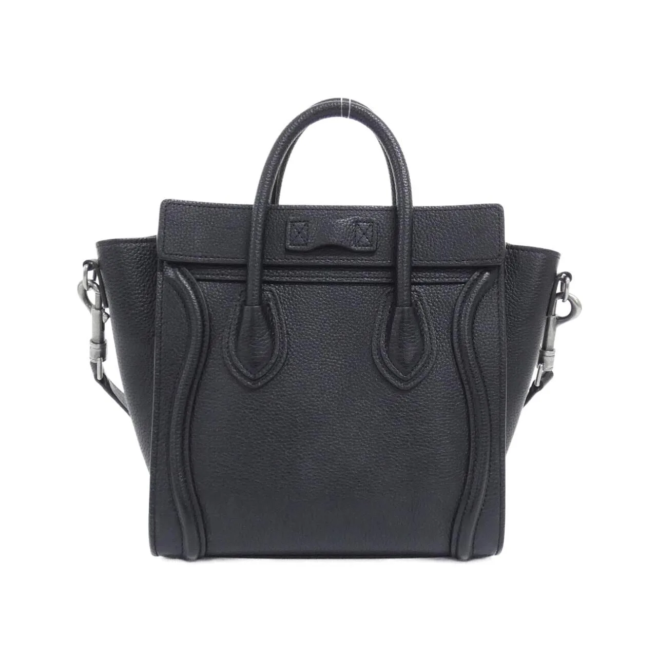 CELINE Luggage 189243DRU Handbag 黑色 中古品A - 縮圖 2