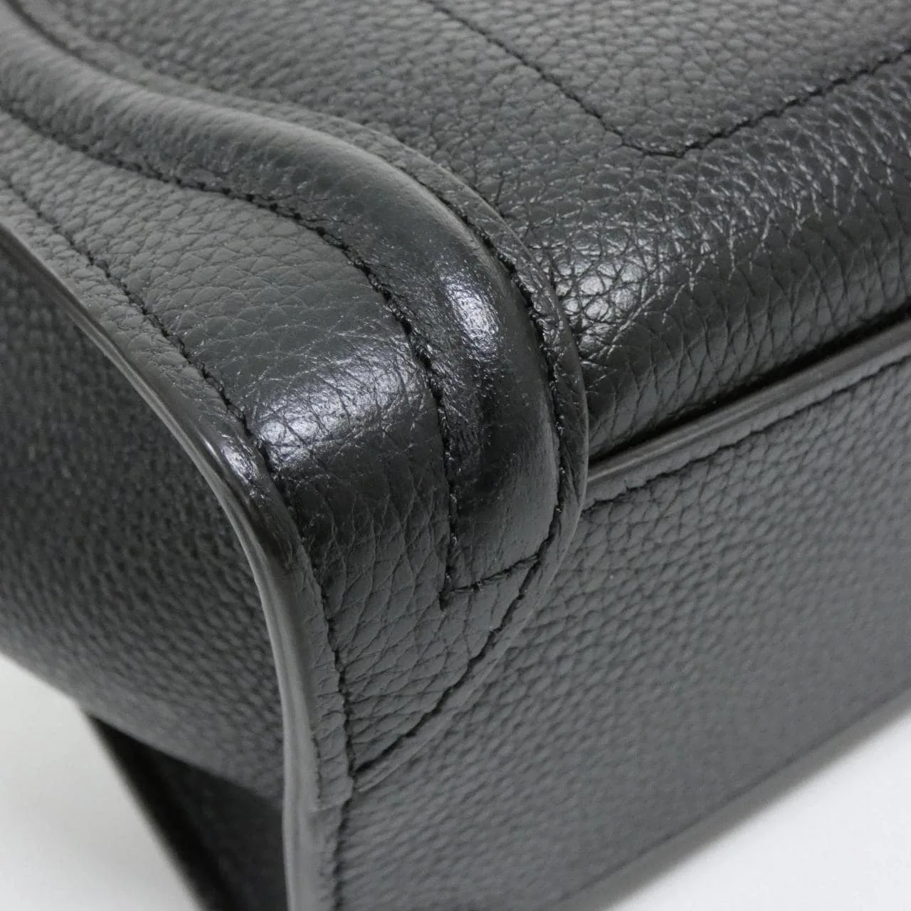 CELINE Luggage 189243DRU Handbag 黑色 中古品A - 縮圖 3