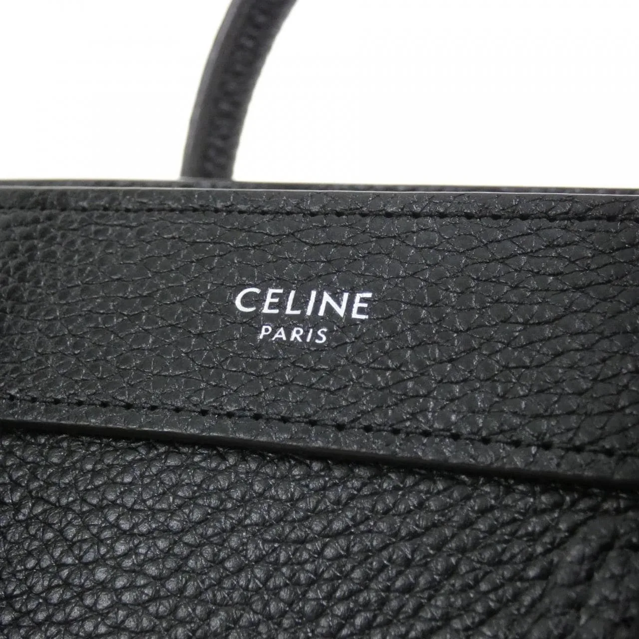 CELINE Luggage 189243DRU Handbag 黑色 中古品A - 縮圖 4