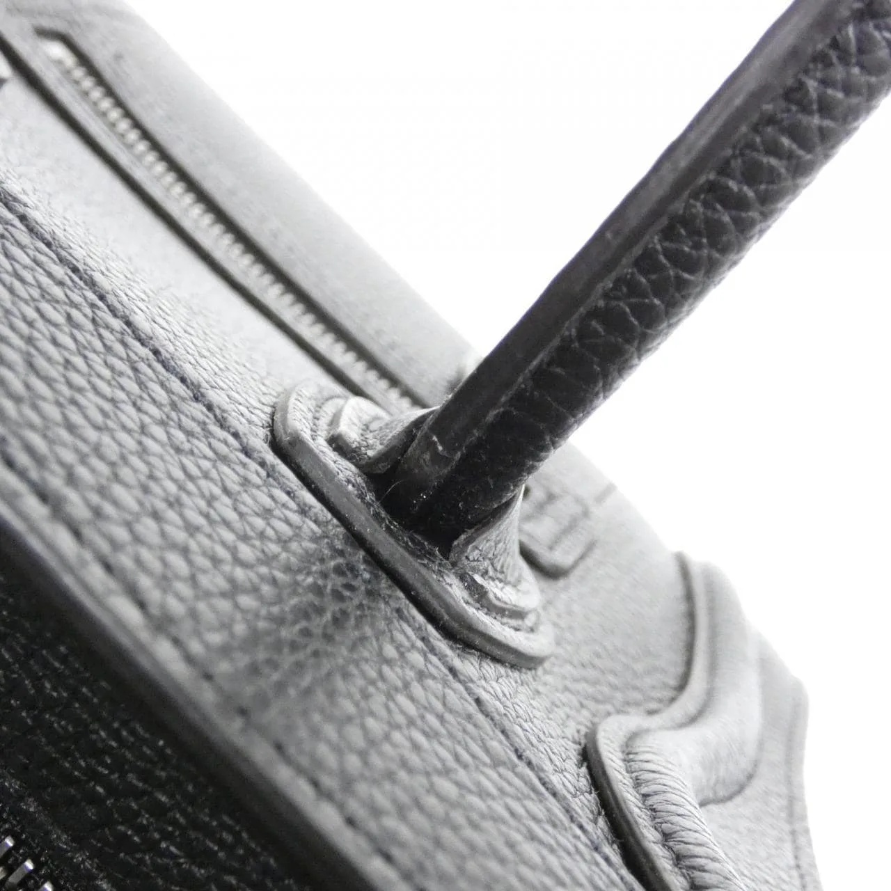 CELINE Luggage 189243DRU Handbag 黑色 中古品A - 縮圖 6