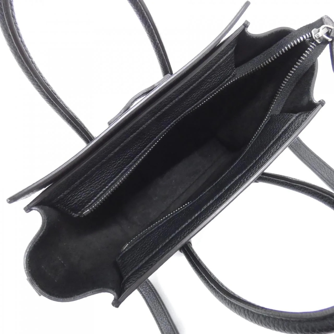 CELINE Luggage 189243DRU Handbag 黑色 中古品A - 縮圖 7