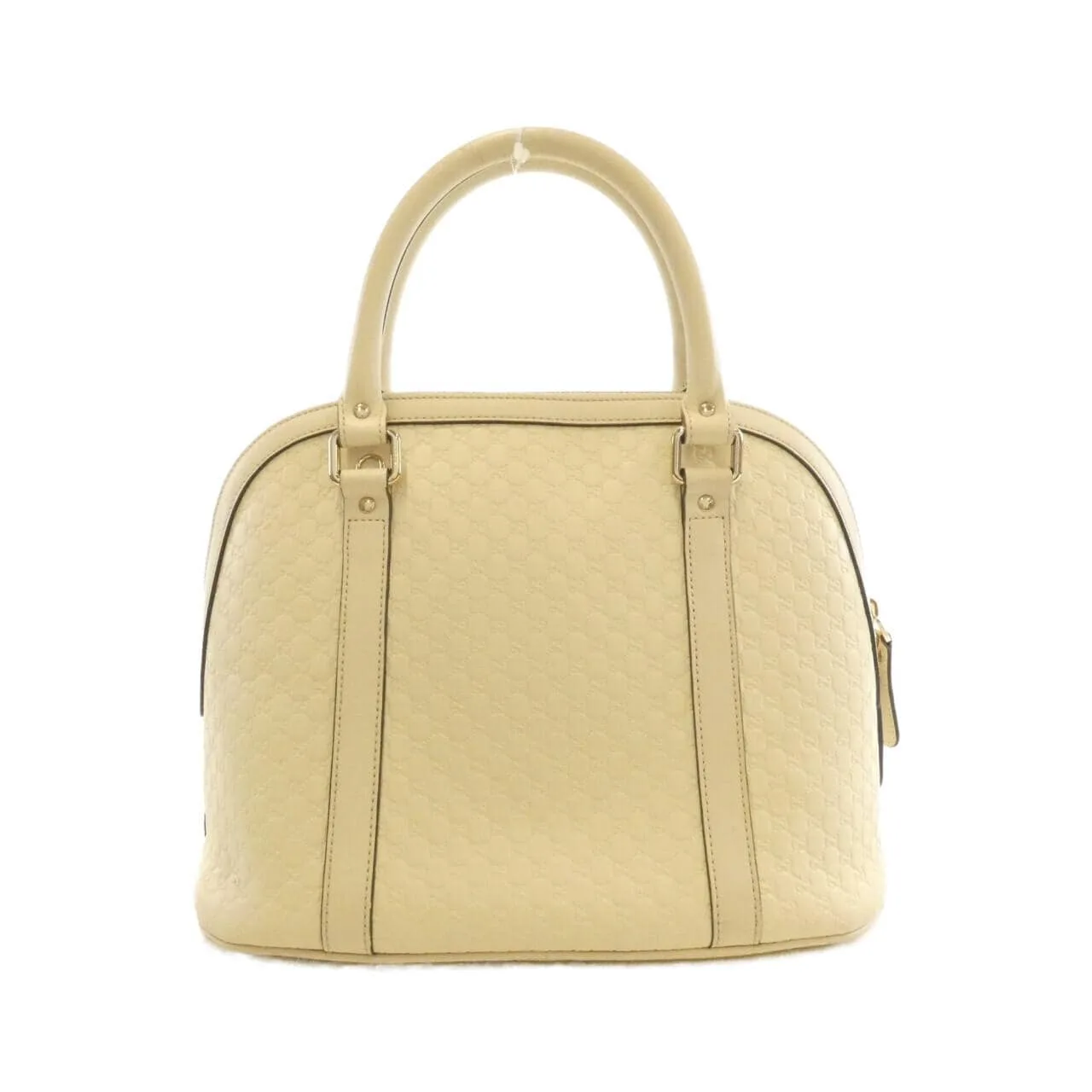GUCCI GG Supreme 449663 BMJ1G Handbag Leather 黑色 皮革 中古品B - 縮圖 2