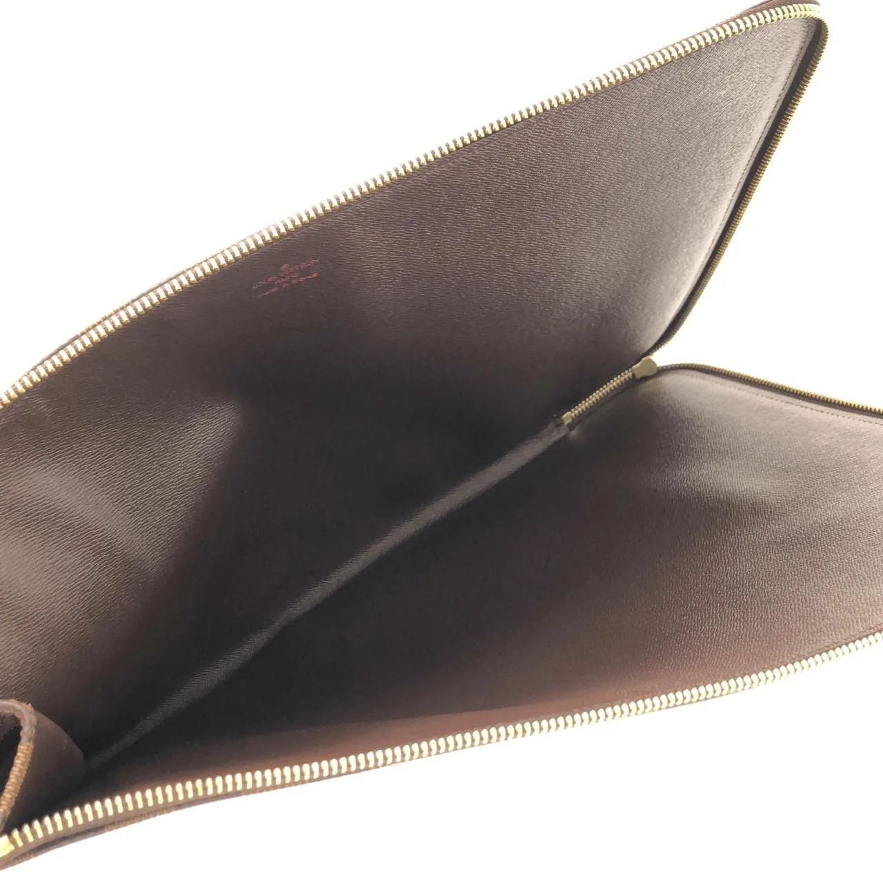 LOUIS VUITTON Documents TH0093 Handbag Damier 黑色 Damier 中古品A - 縮圖 5