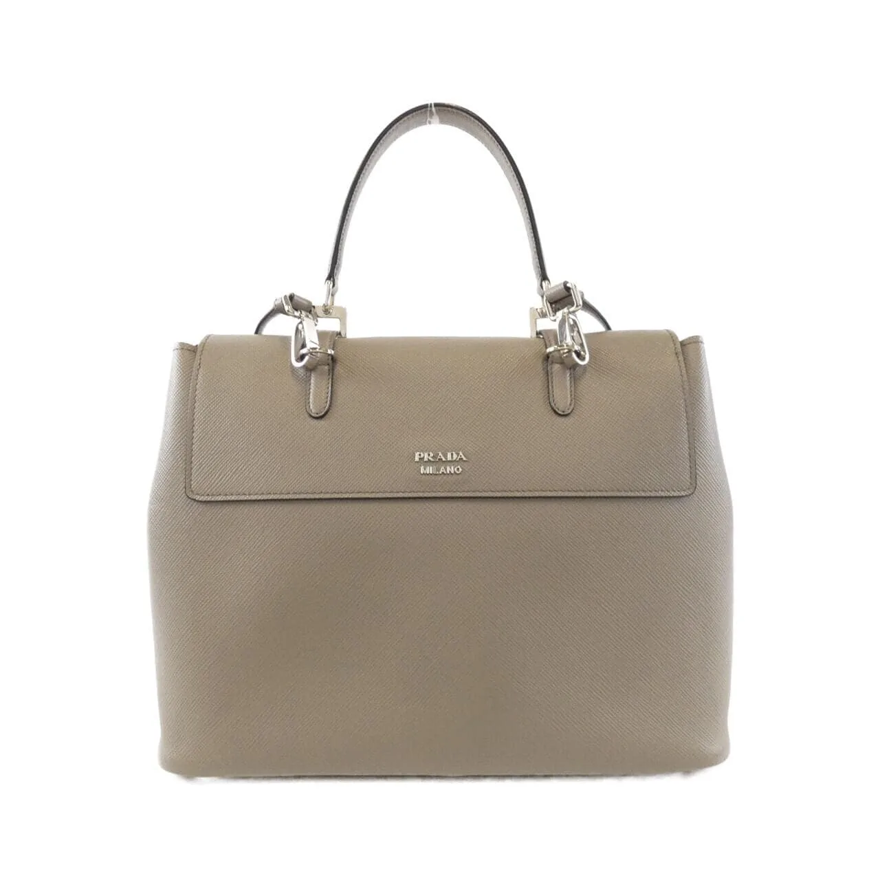 PRADA BN2789 Handbag 黑色 中古品B - 縮圖 2