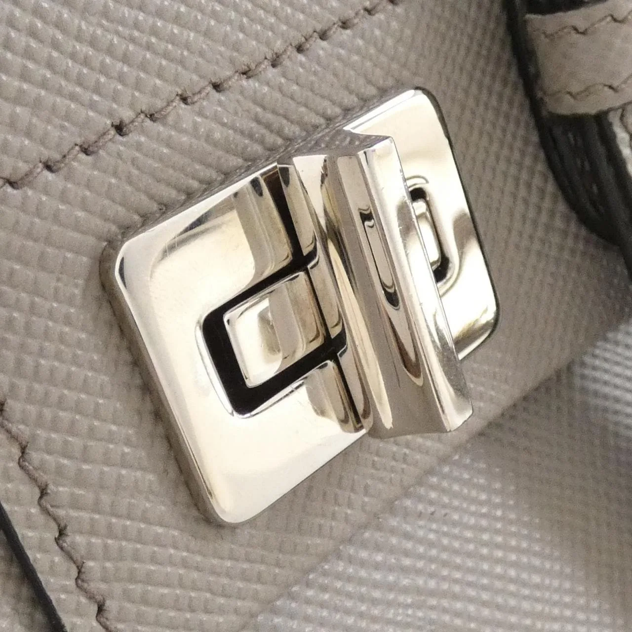 PRADA BN2789 Handbag 黑色 中古品B - 縮圖 4