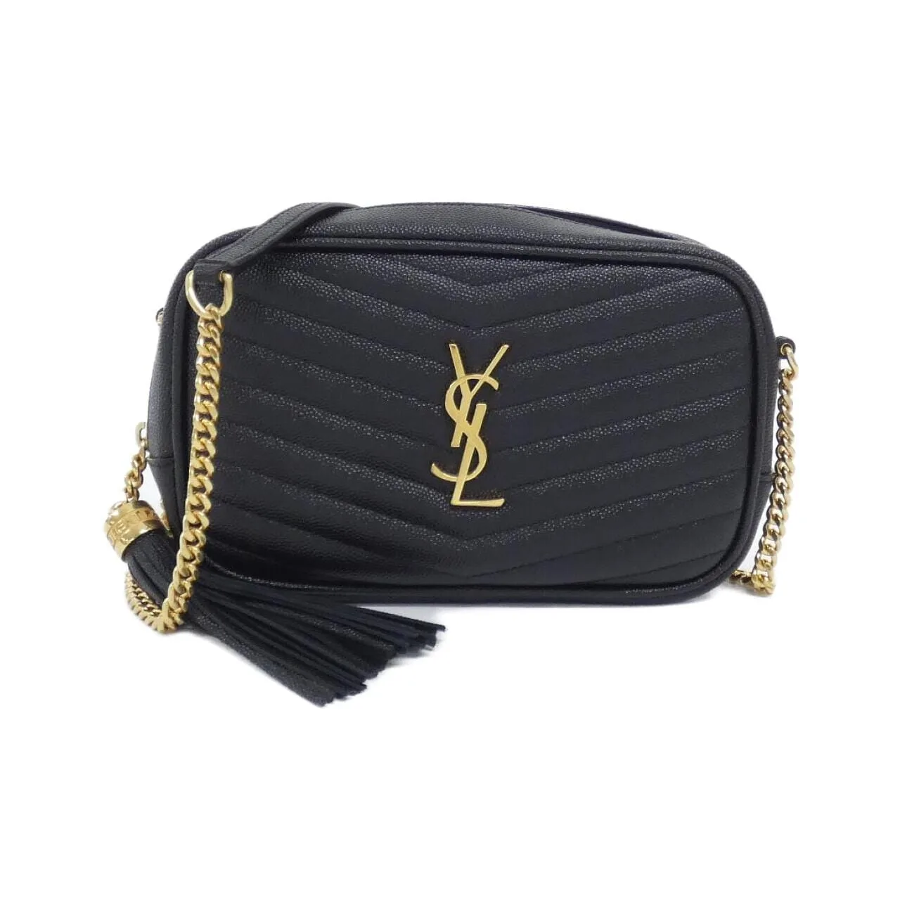 SAINT LAURENT 618057 1GF01 肩背包 Black
