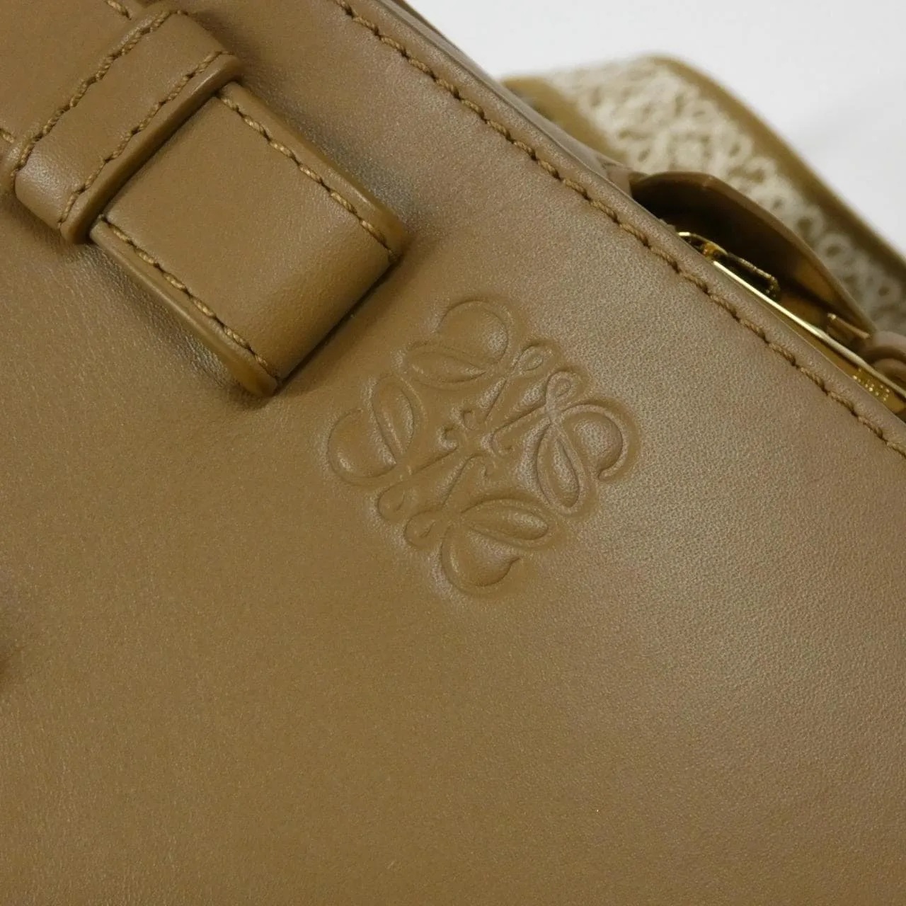 LOEWE Hammock A538H13X14 肩背包 黑色 中古品A - 縮圖 4