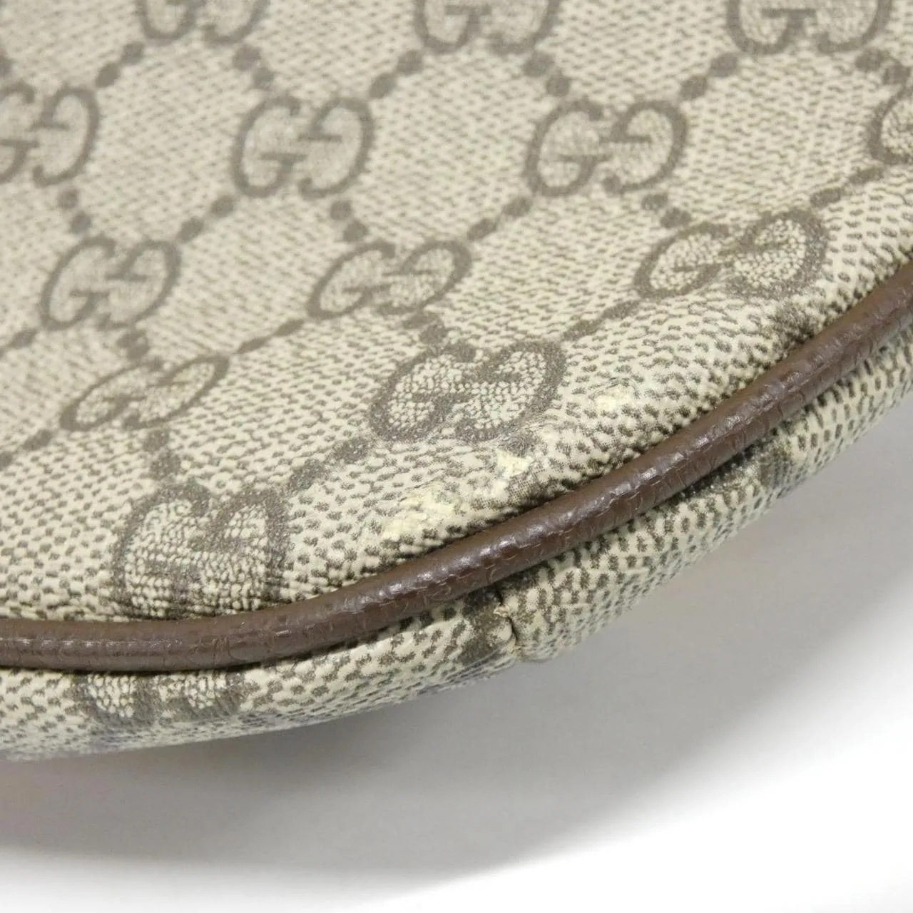 GUCCI 529711 K9GLT Belt Canvas 黑色 帆布 中古品A - 縮圖 3