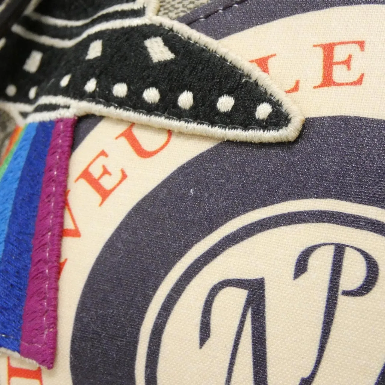 GUCCI 529711 K9GLT Belt Canvas 黑色 帆布 中古品A - 縮圖 5