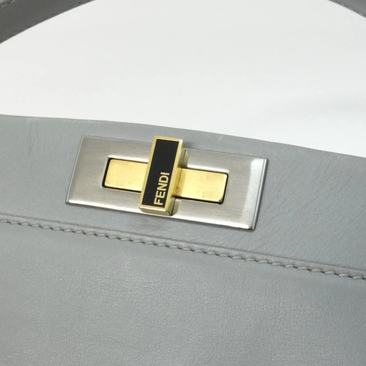 FENDI Peekaboo 8BN210 FZN Handbag Leather