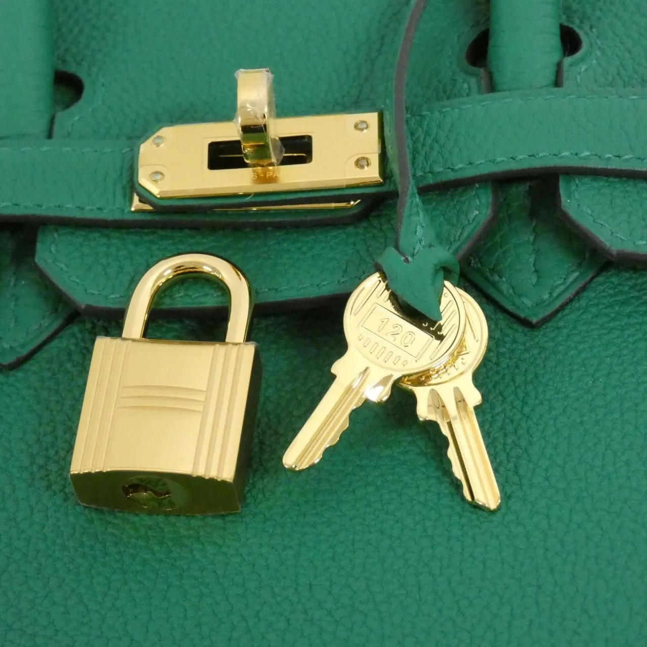 HERMES Birkin 041344CC Handbag Togo Togo Leather Unused - Thumbnail 4