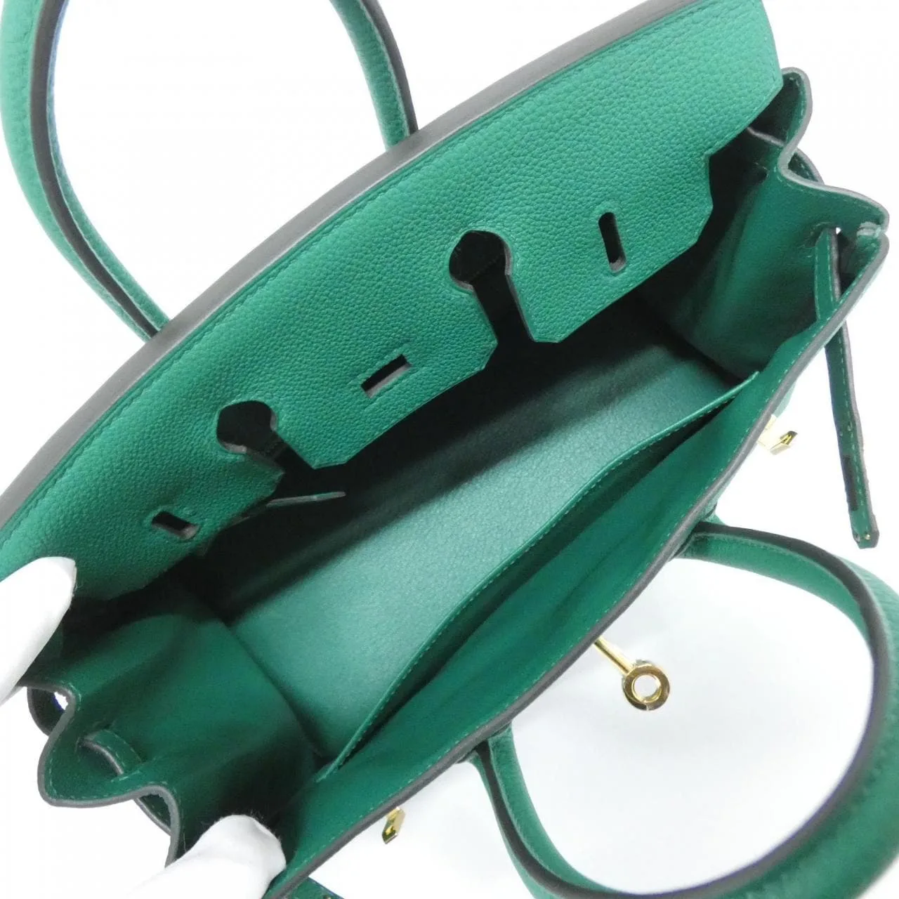 HERMES Birkin 041344CC Handbag Togo Togo Leather Unused - Thumbnail 6