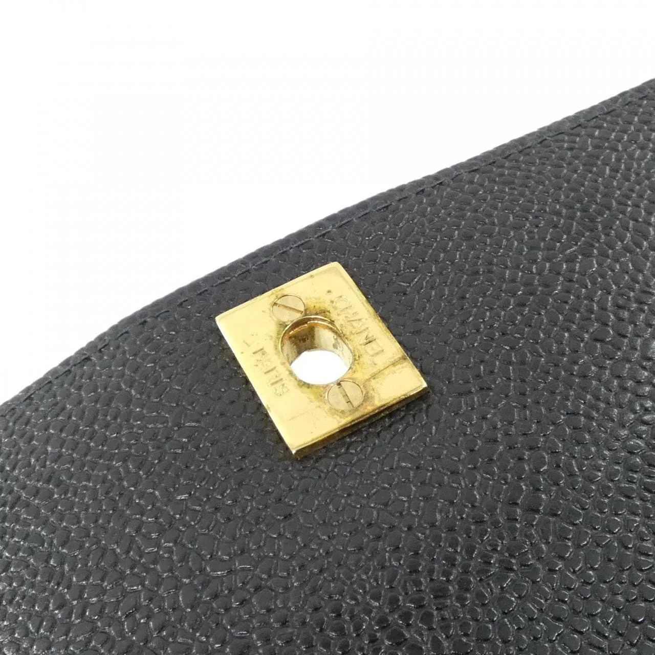 CHANEL Shoulder Grained Calfskin