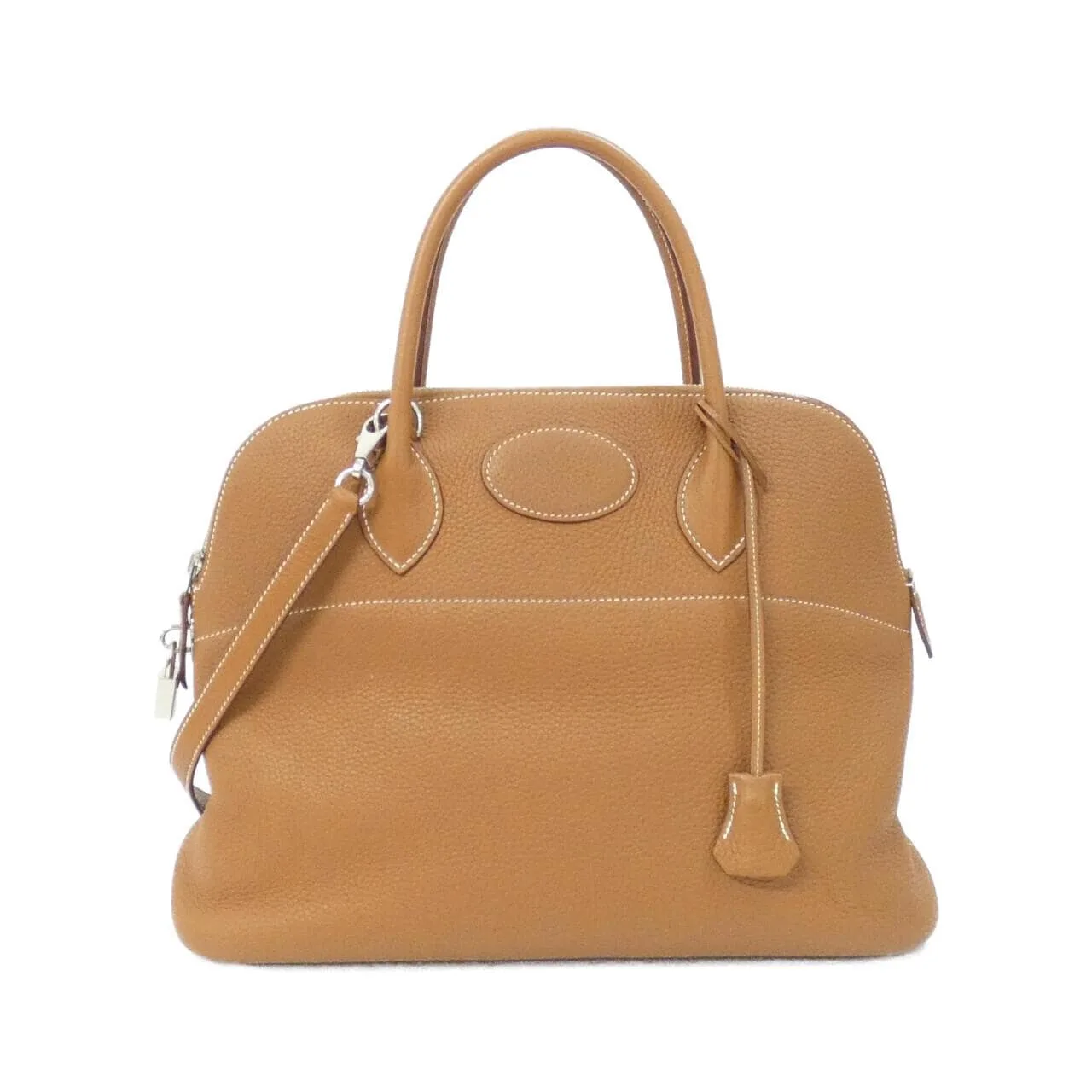 HERMES Bolide 073420CK Handbag Clemence