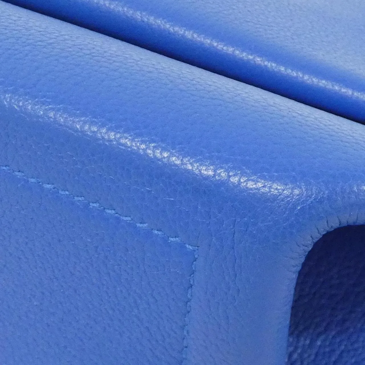 HERMES 076204CK Shoulder 藍色 中古品A - 縮圖 3