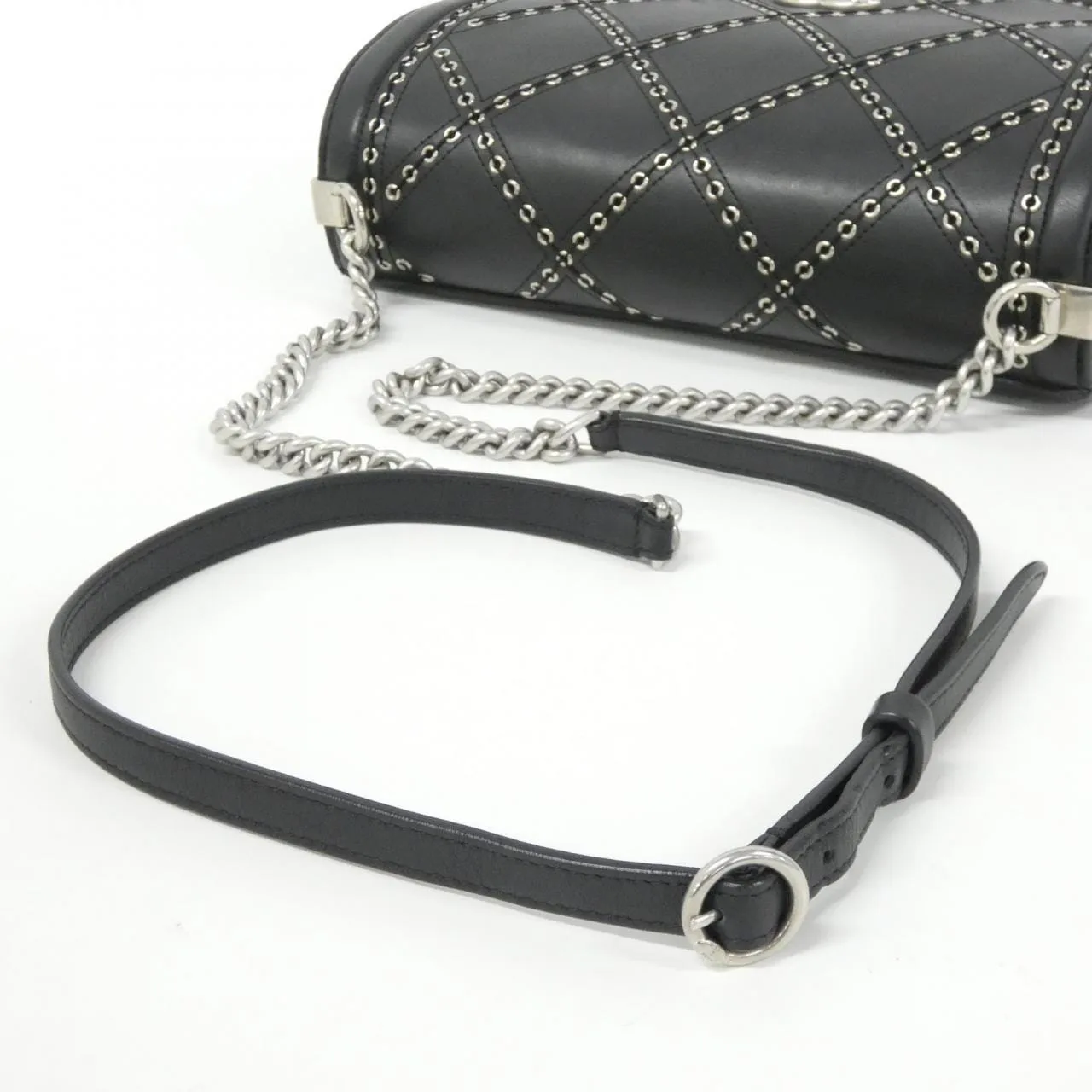 CHANEL 69993 Shoulder 黑色 中古品A - 縮圖 8