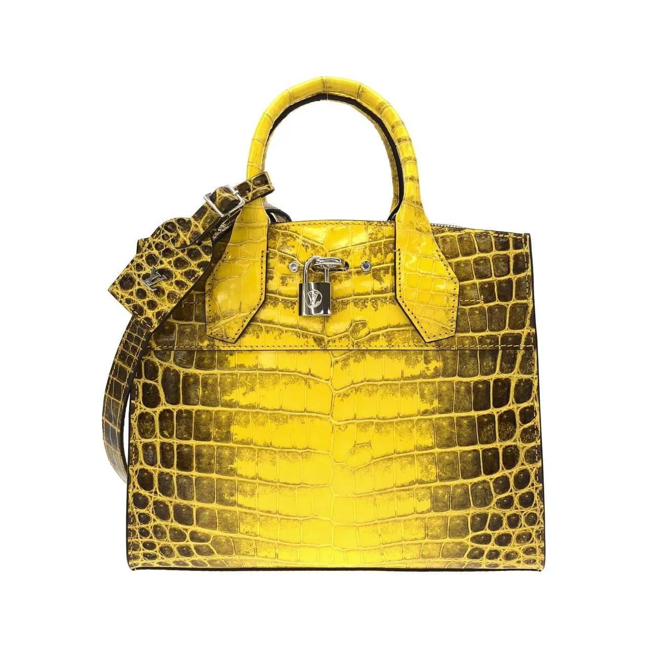 LOUIS VUITTON Steamer N94977 Handbag Leather