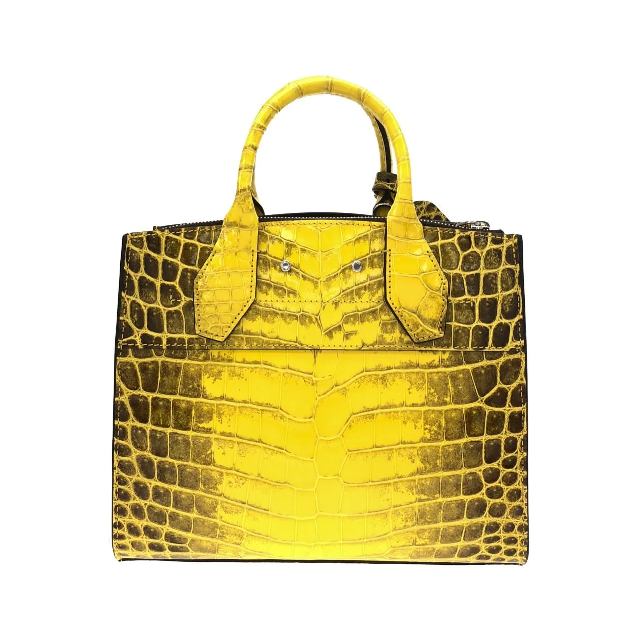 LOUIS VUITTON Steamer N94977 Handbag Leather