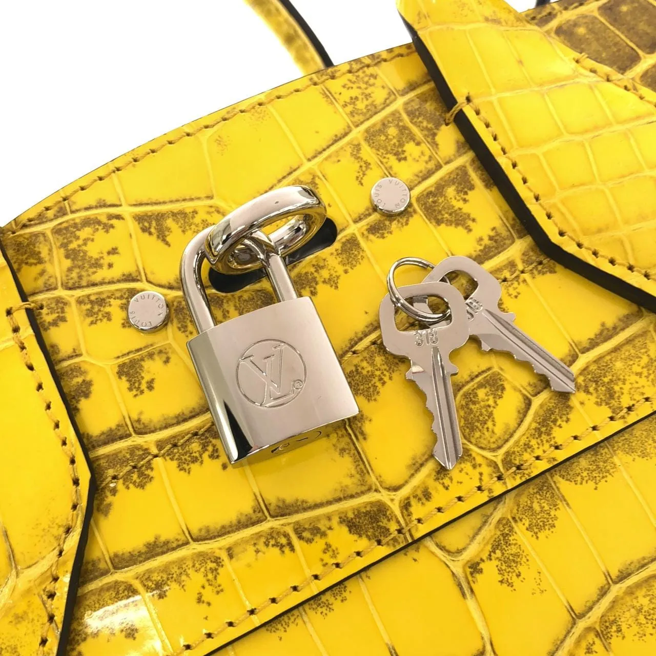 LOUIS VUITTON Steamer N94977 Handbag Leather