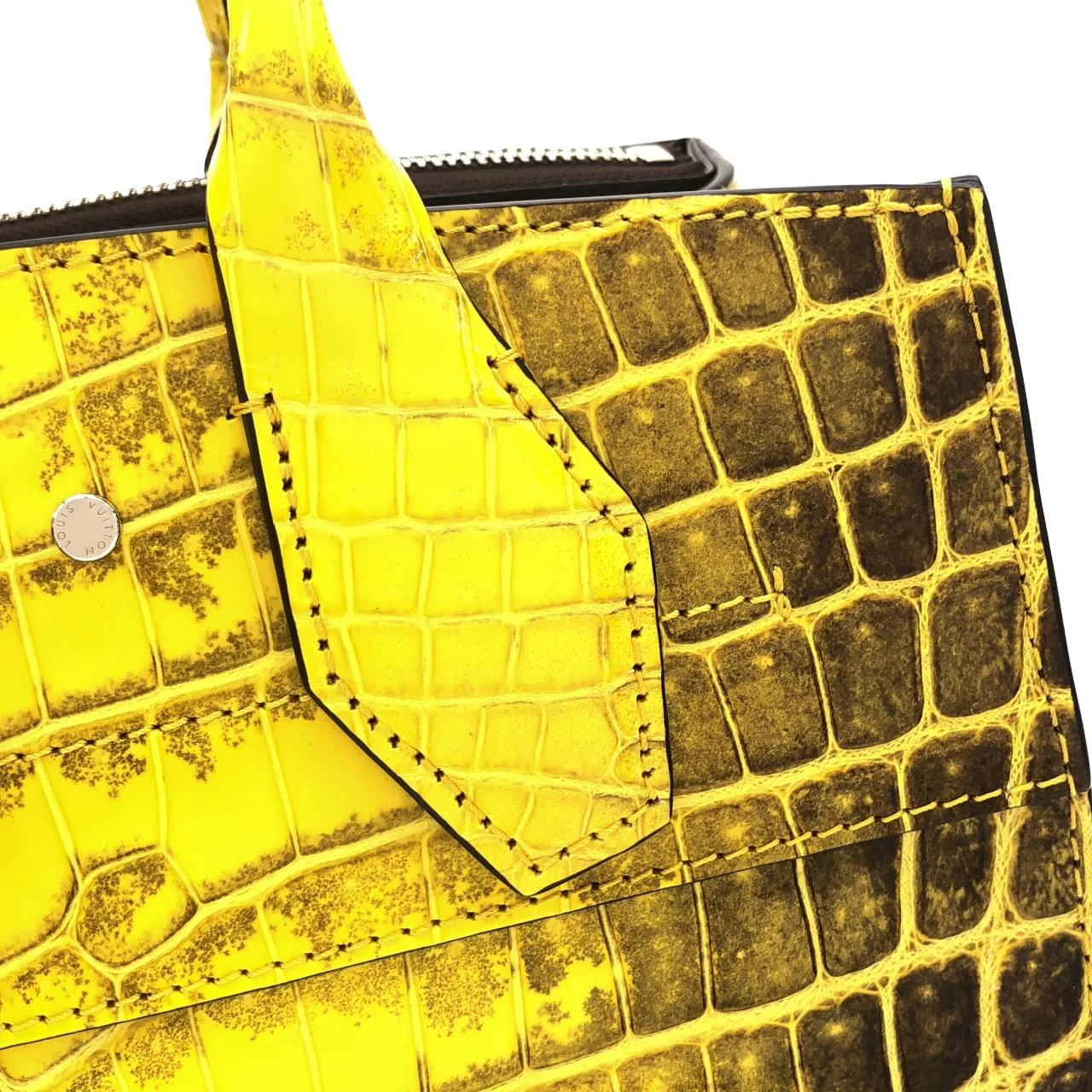 LOUIS VUITTON Steamer N94977 Handbag Leather
