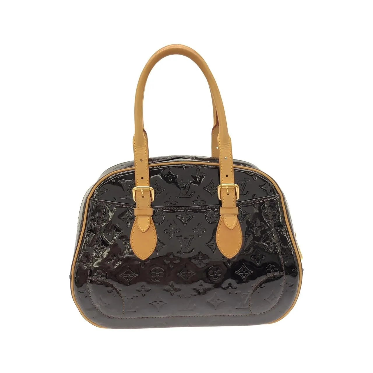 LOUIS VUITTON M93516 Handbag Vernis Black