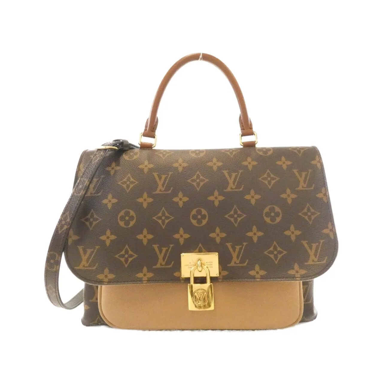 LOUIS VUITTON M44257 Handbag Monogram Black