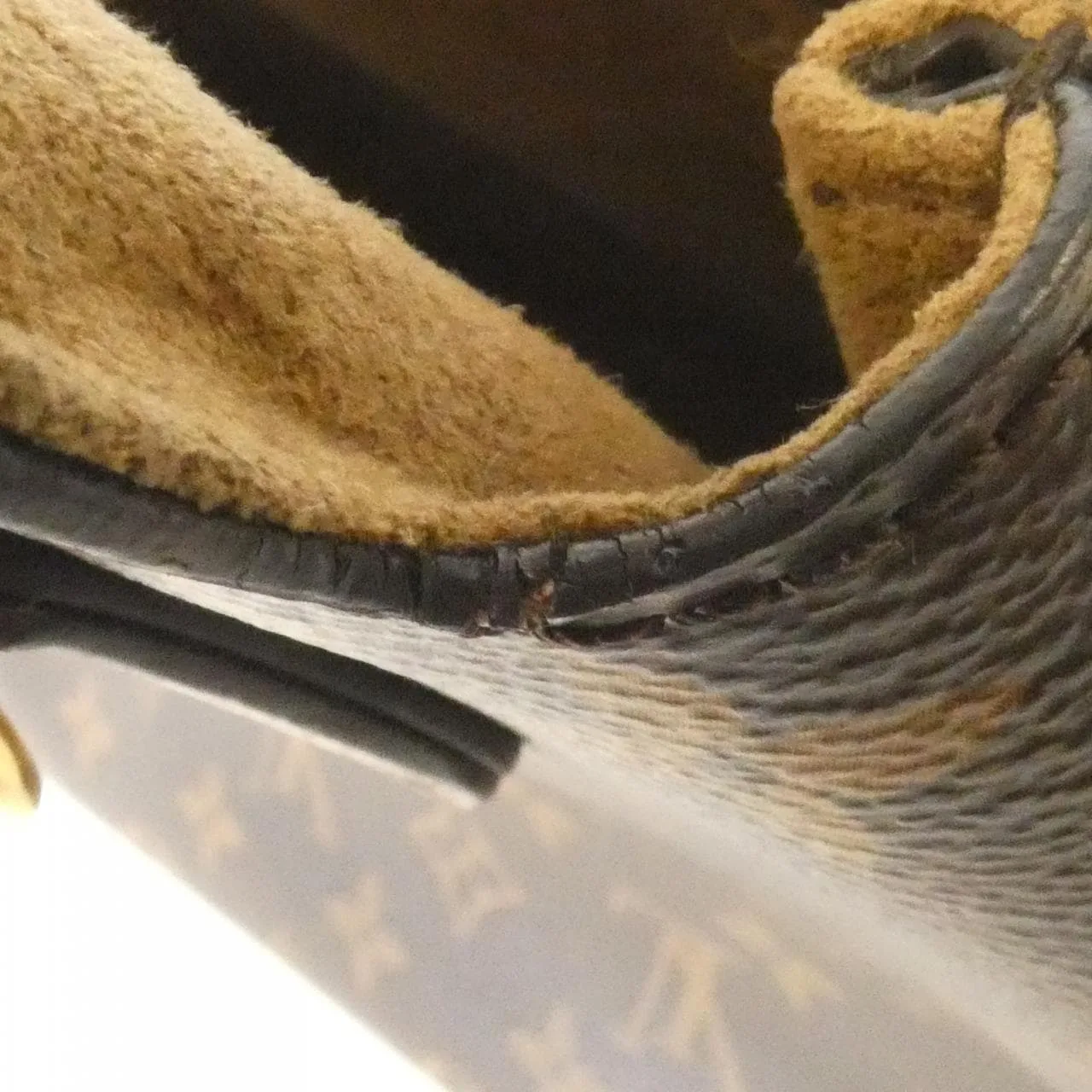LOUIS VUITTON M44257 Handbag Monogram Black Monogram Rank A - Thumbnail 4