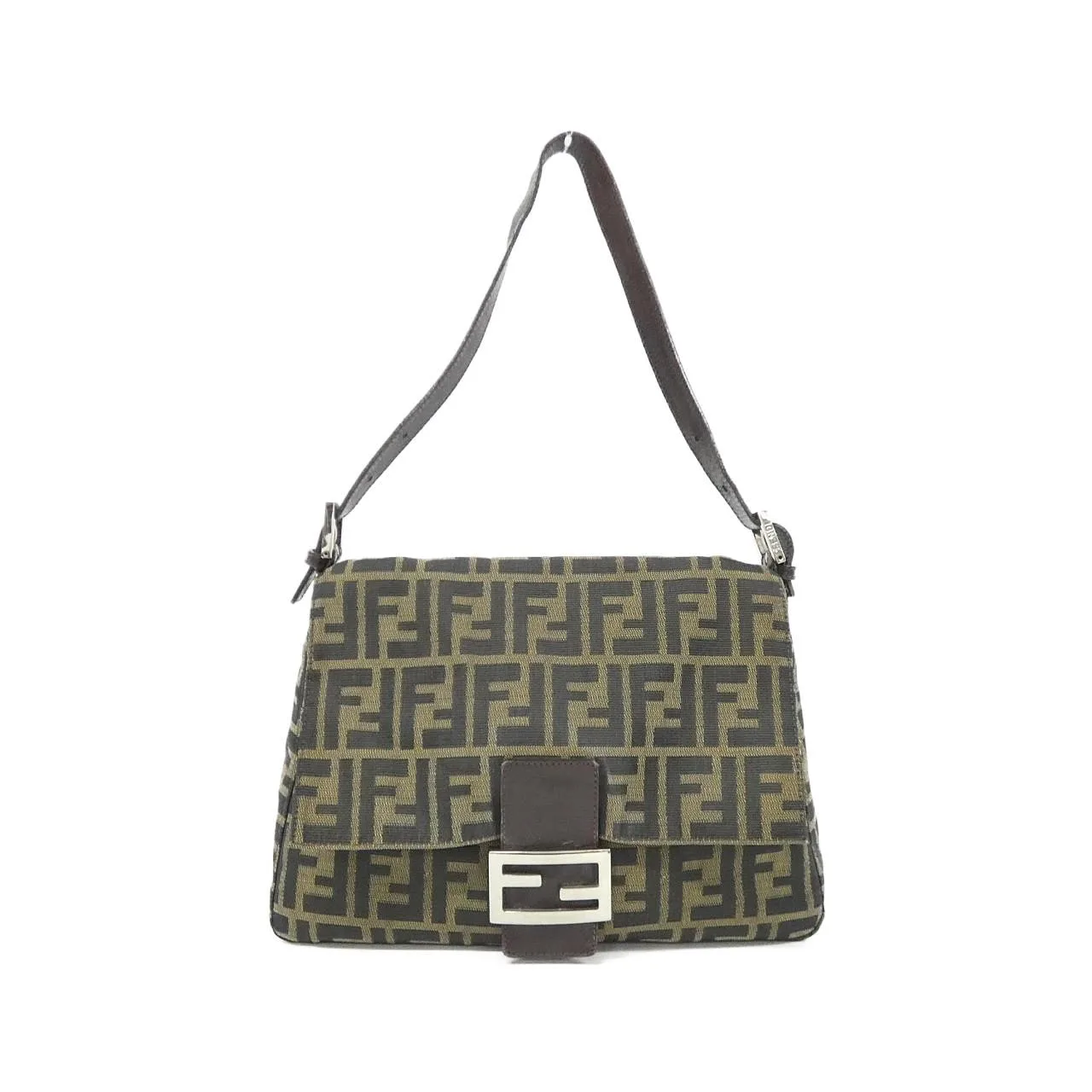 FENDI Baguette 26325 Shoulder Canvas