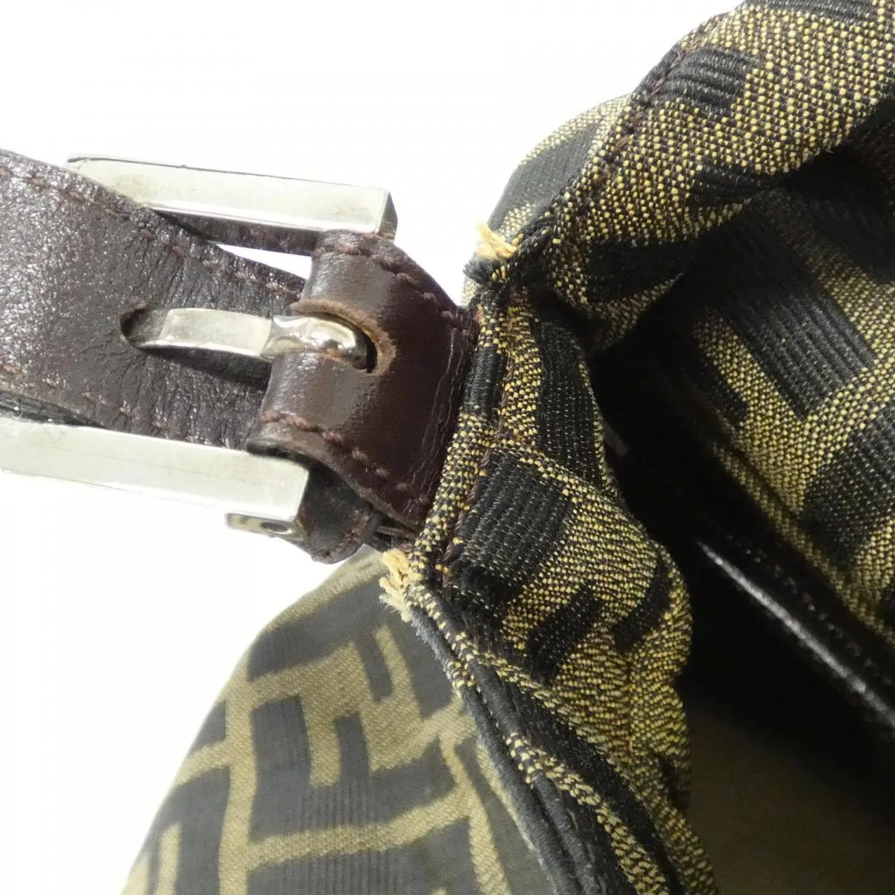 FENDI Baguette 26325 Shoulder Canvas