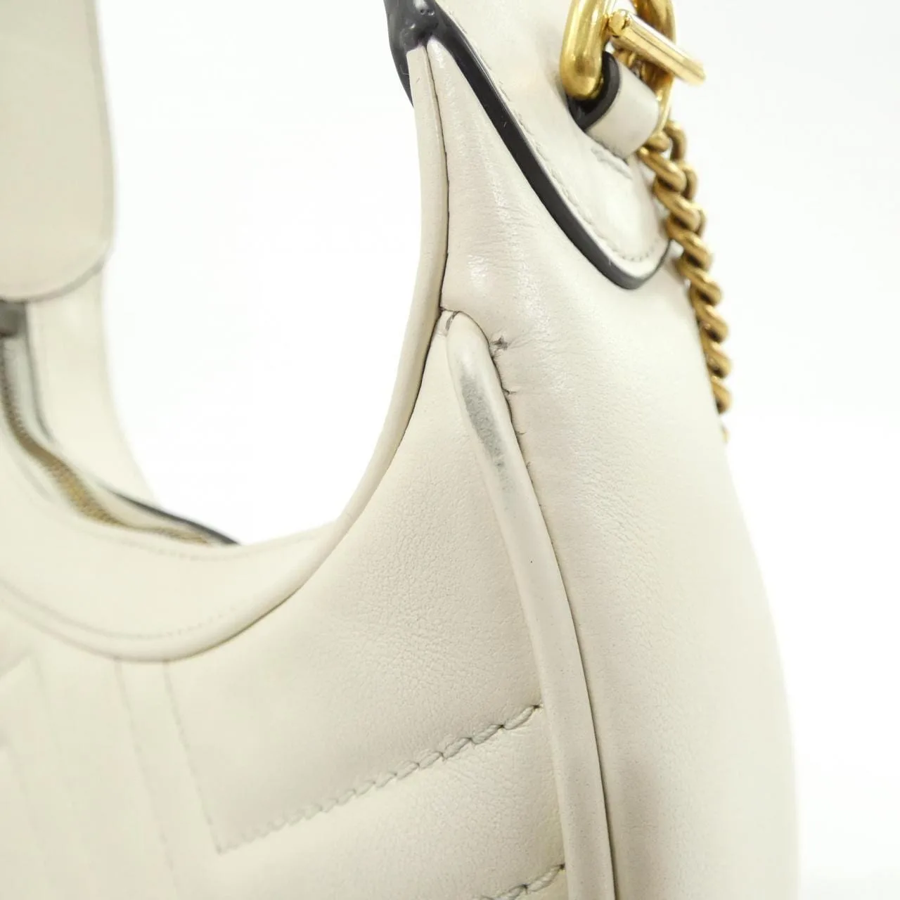 GUCCI 699514 DTDHT 手提包 皮革 黑色 皮革 中古品A - 縮圖 4