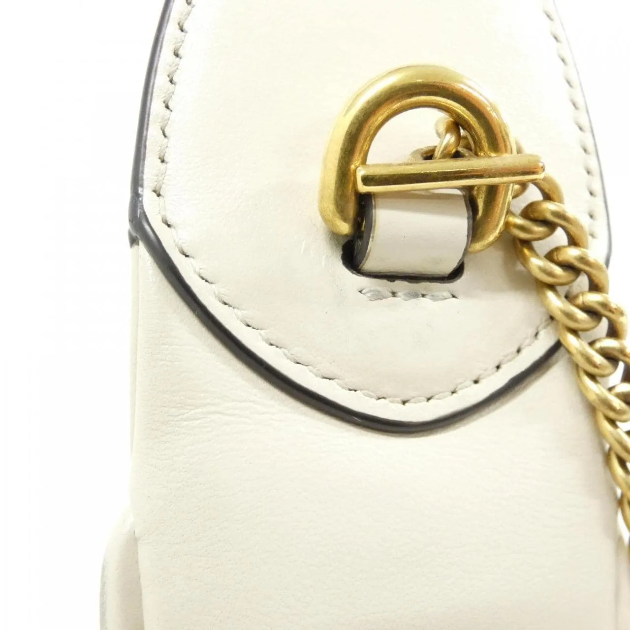 GUCCI 699514 DTDHT 手提包 皮革 黑色 皮革 中古品A - 縮圖 6