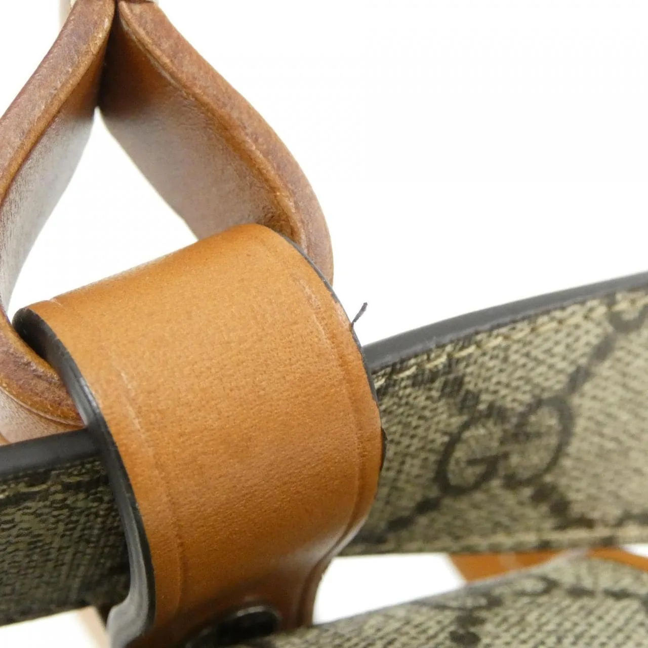 GUCCI 681137 UIQEN Belt Canvas