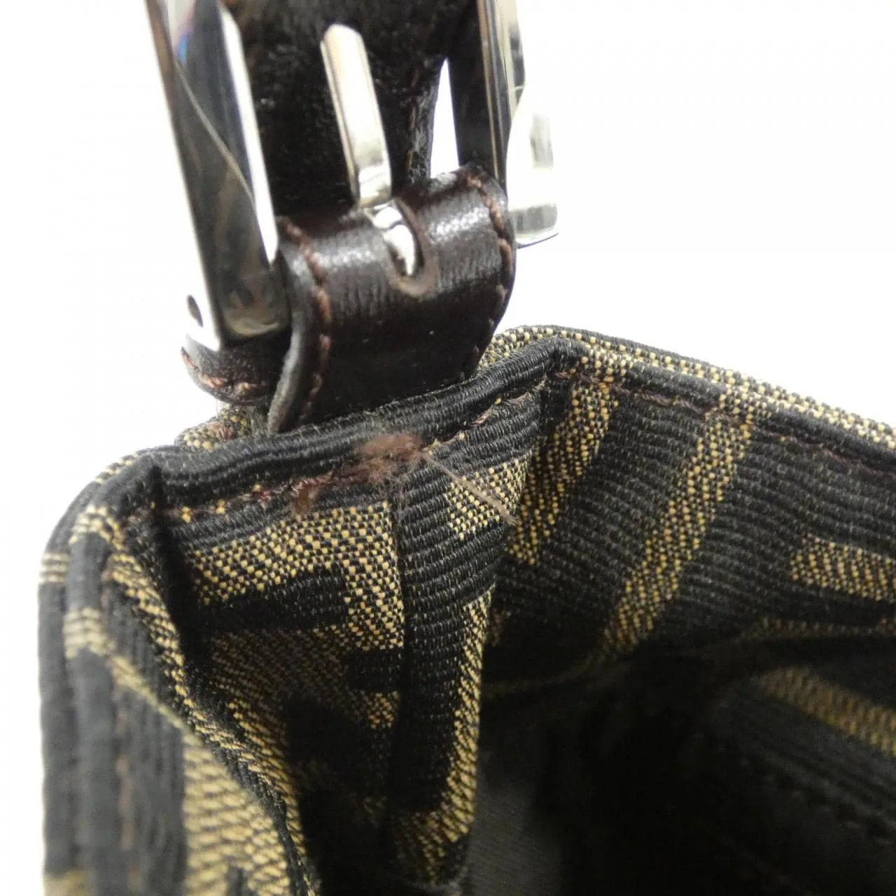 FENDI 26727 Shoulder Canvas